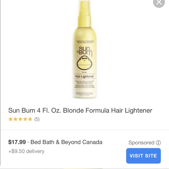 Sun Bum Hair Lightening Spray - Picture 2 of 4